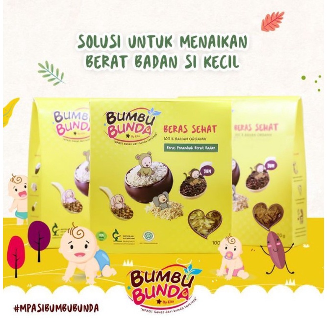 Bumbu Bunda by Elia Beras Penambah BB MPASI - Beras Penambah BB