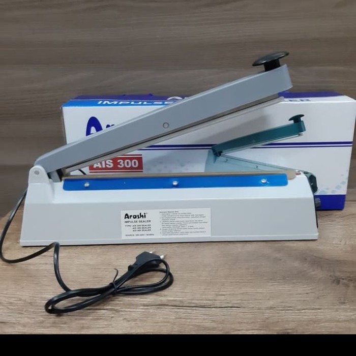 Hand Impulse Sealer Arashi AIS-300 Alat Perekat Plastik 30cm / Hyperlite TIS-302