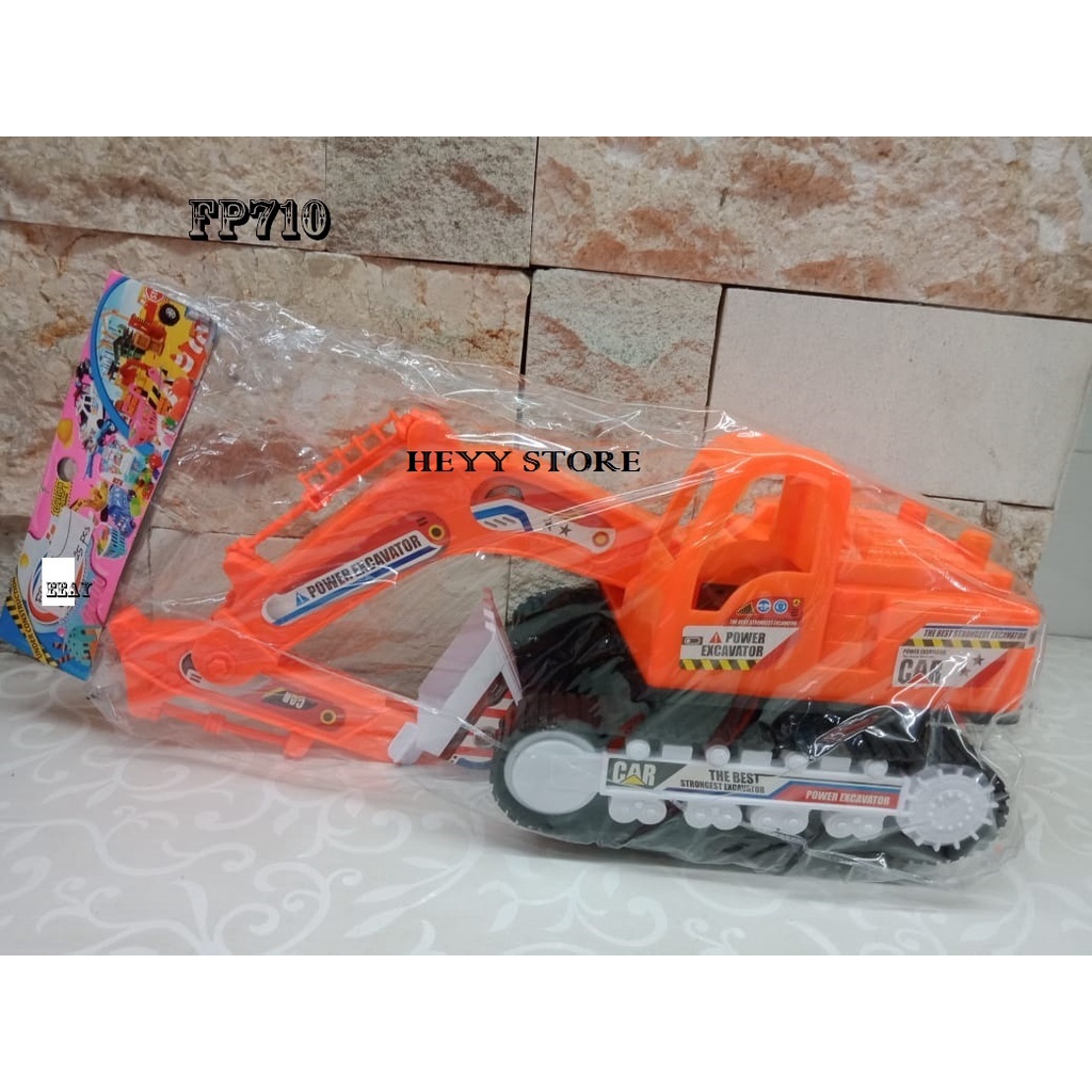 MAINAN ANAK LAKI LAKI MAINAN BEKO EXCAVATOR FP710 MAINAN MOBIL MOBILAN MAINAN ALAT BERAT