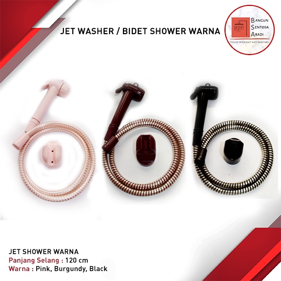 Jual Jet Shower Toilet Shower Bidet Semprotan Cebok Washer Warna Shopee Indonesia