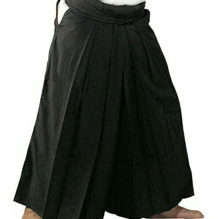 Kwalitas terjamin Hakama Aikido Hitam Limited