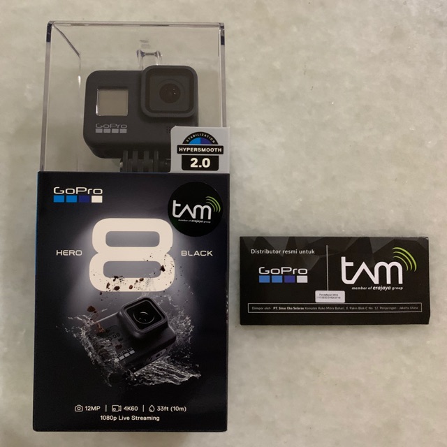 GoPro Hero 8 Black Action Camera Original SALE JUAL MURAH [Garansi Resmi TAM]