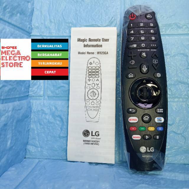 Remote Magic LG AN-MR20GA - ORIGINAL - B2