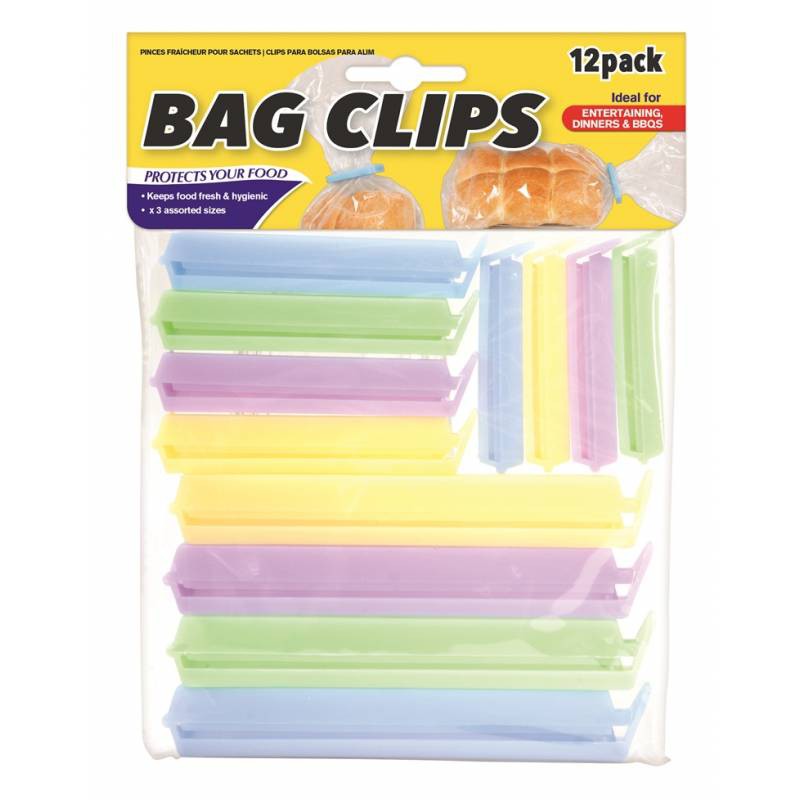 

JYSK Penjepit Murah Keep Fresh Bag Clips 12pk