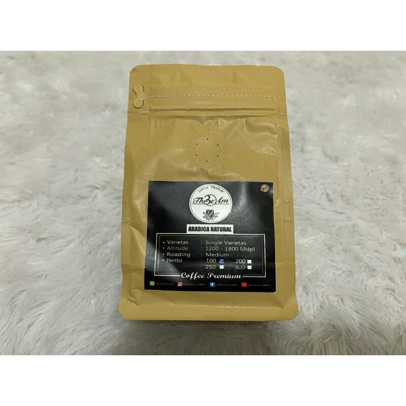 

three am coffe natural