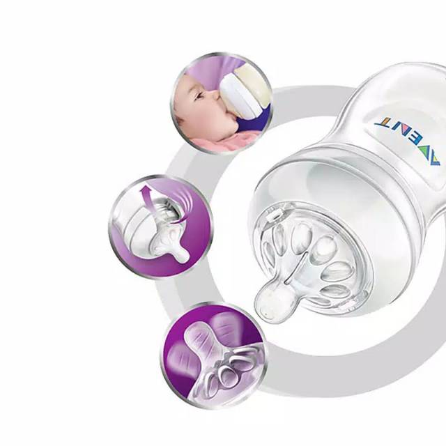 Dot Nipple Peristaltic Cocok Untuk Avent Natural Ulir dan Non Ulir