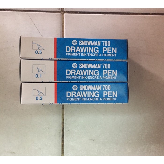 

Pendrawing- Drawing Pen 700 Snowman -Drawing-Pen.