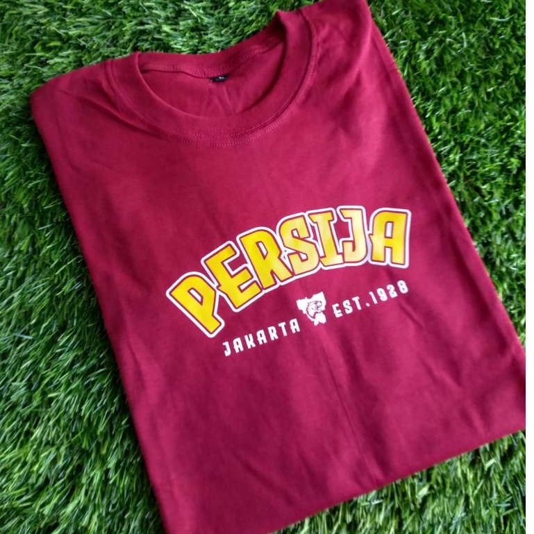 KAOS PERSIJA JAKARTA OUTSIDERS LUAR JAKARTA LUAR BIASA DISTRO ORIGINAL CASUAL KAOS JAKMANIA PERSIJA 