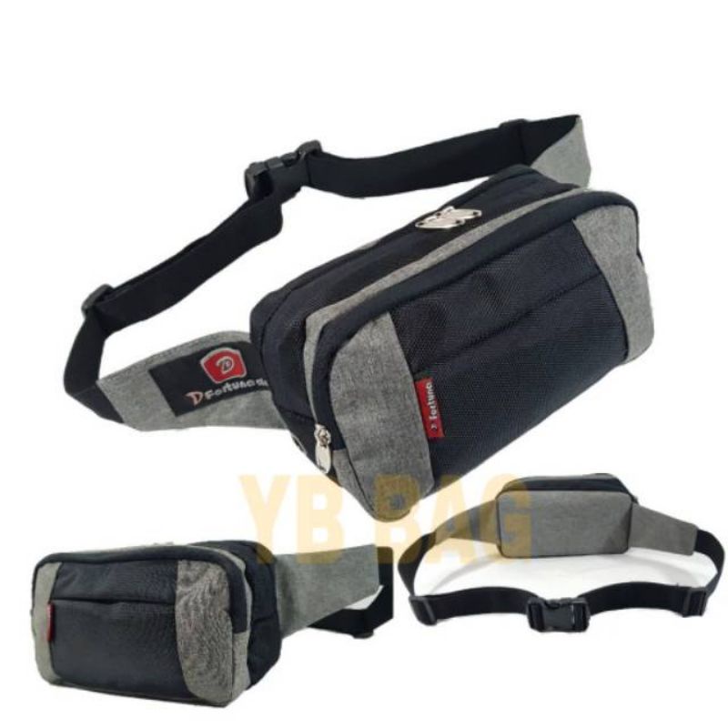 BYR - Tas Selempang Waistbag Pria Wanita Dutone