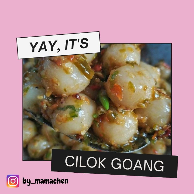 

cilok goang mamachen homemade