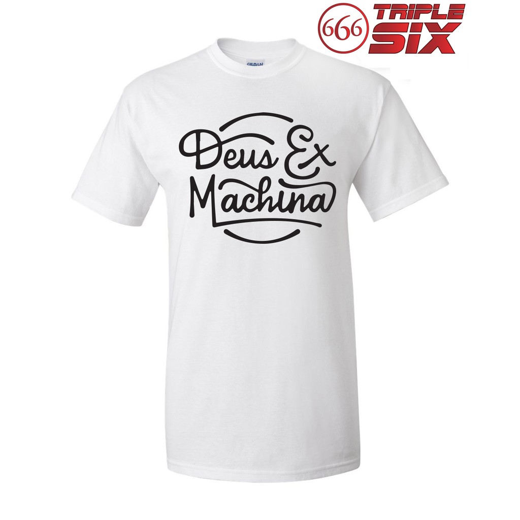 Kaos T Shirt Deus ex machina WHITE