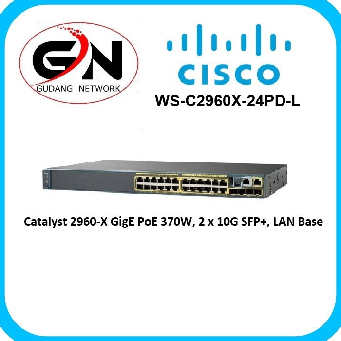Cisco Catalyst 2960 X Series WS-C2960X-24PD-L