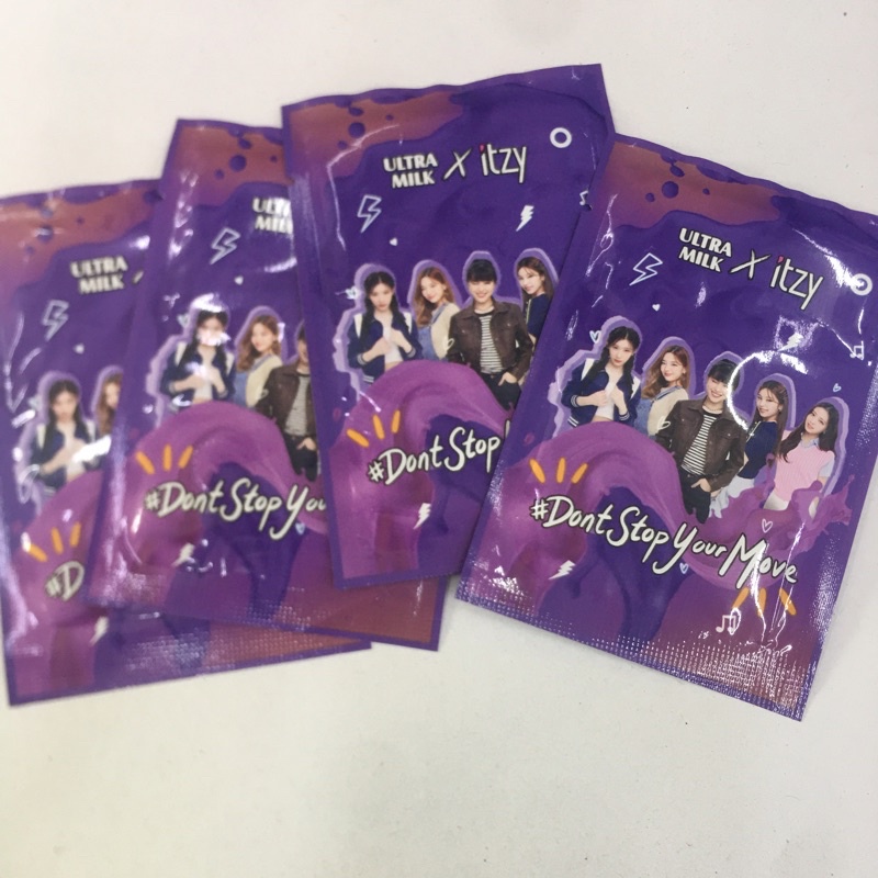 Jual Ready Stock Official Photocard Pc Itzy X Ultra Milk Chaeryeong Ryujin Yeji Yuna Lia