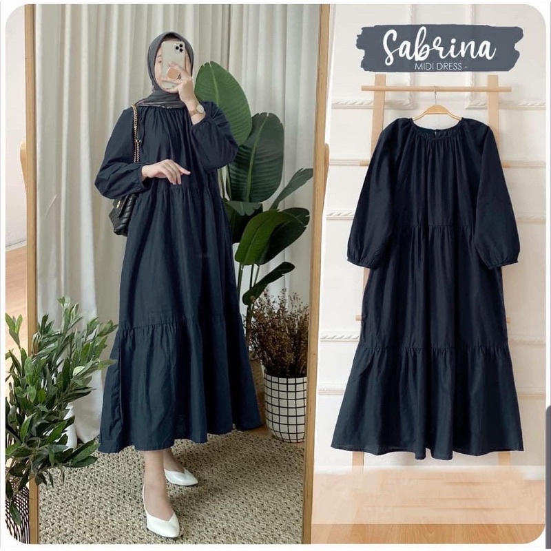 RD FASHION SABRINA MIDI DRESS TUNIK JUMBO