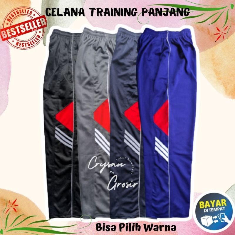 Celana Kolor Trening Training Cowok Cewek Olahraga Sport XL Pria Wanita Murah