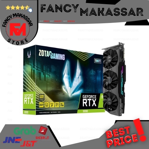 VGA ZOTAC GAMING GeForce RTX 3090 Trinity 24GB GDDR6X RTX3090