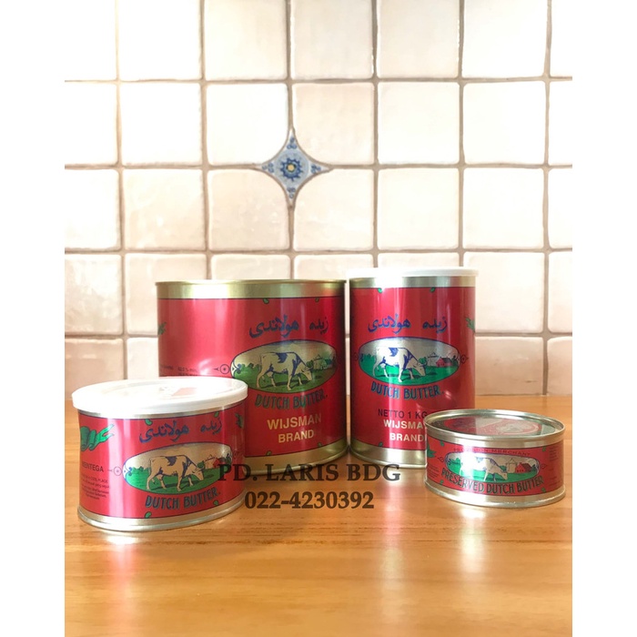 

butter-mentega- wijsman dutch butter 200gr -mentega-butter.
