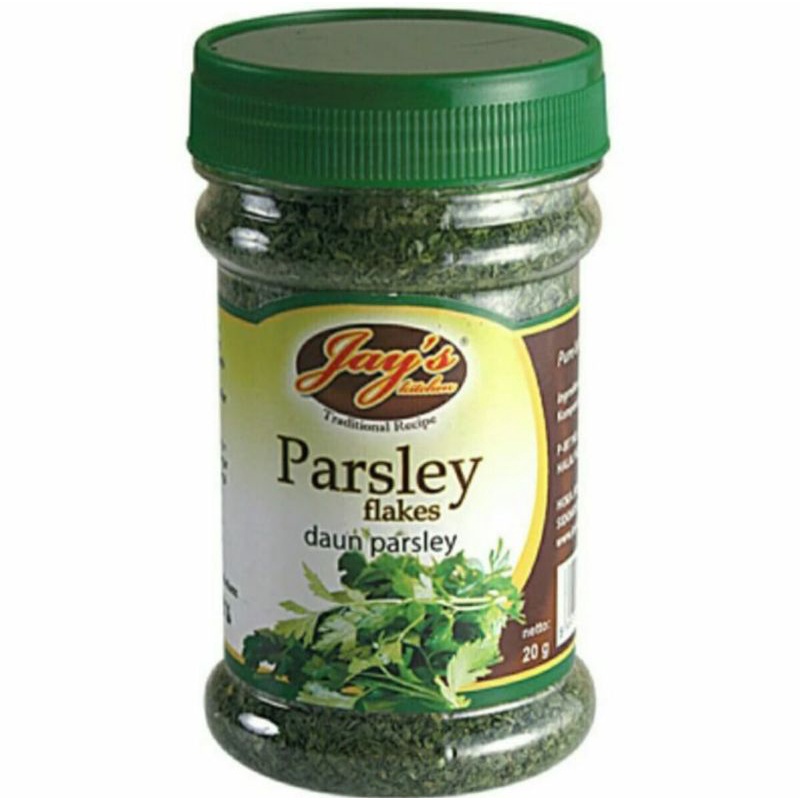 

Jay'S Parsley 20 gr/Parsley Flakes/Parsley Leaves/Daun Parsley Kering