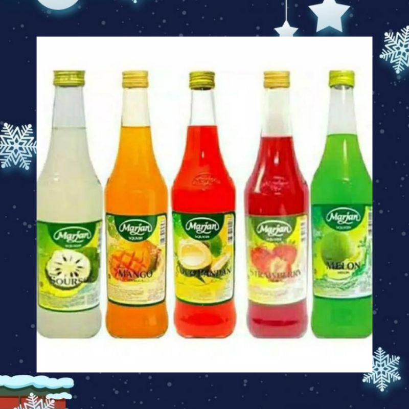 syrup marjan squash/ marjan squash cocopandan/ marjan melon / marjan jeruk / sirup lebaran / sirup m