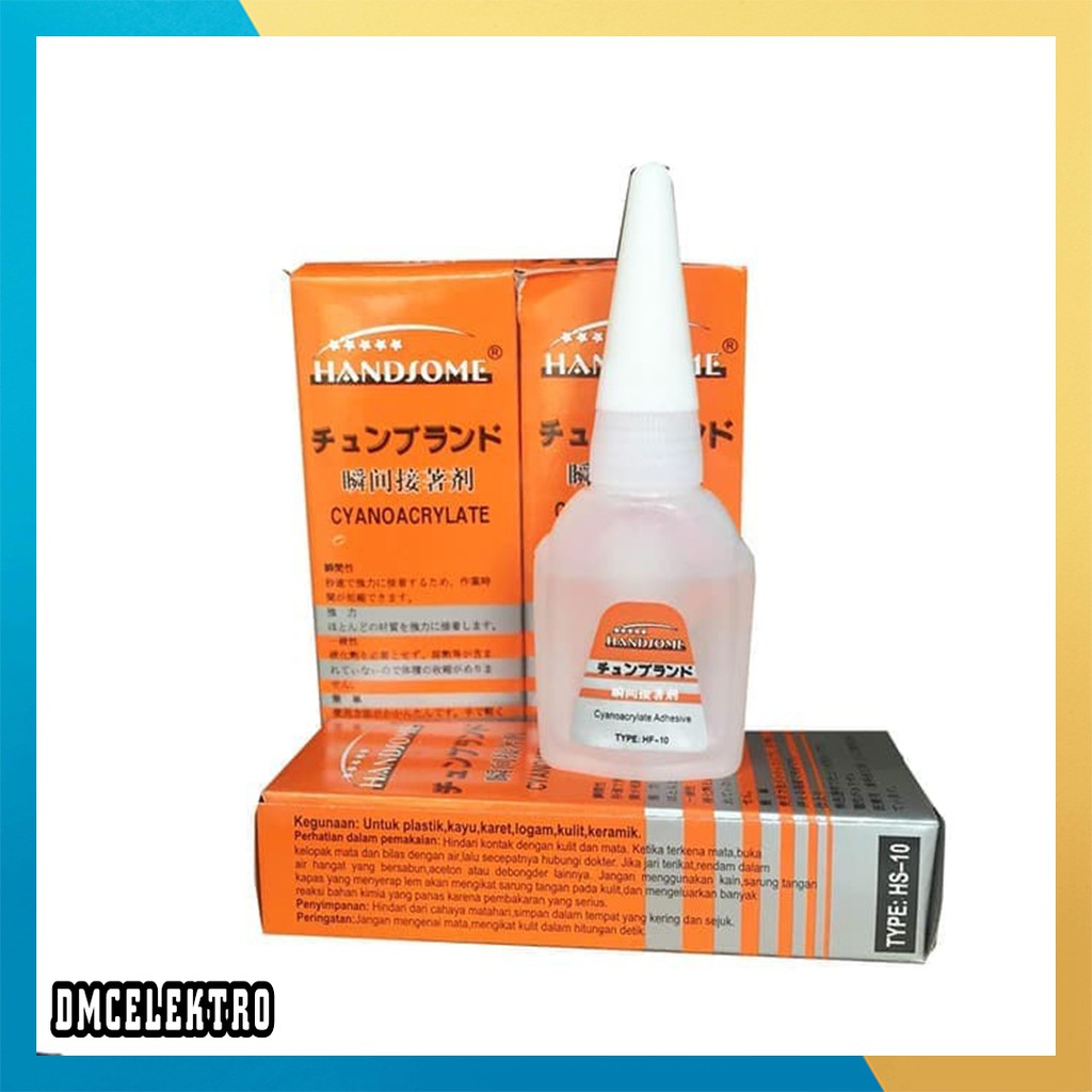 

Lem serbaguna 10 pcs - Perekat plastik / Lem multifungsi / Lem kaca