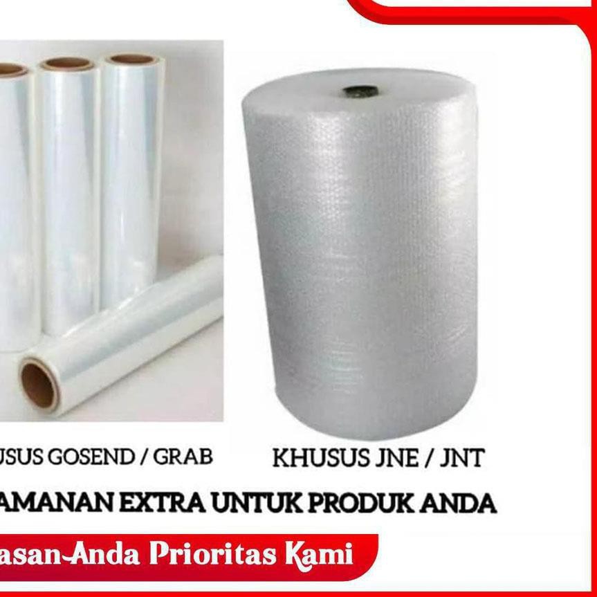 

SUPER PROMO Bubble Wrap JNE/JNT/Plastic Wrapping GOSEND/GRAB (Tambahan Packing)