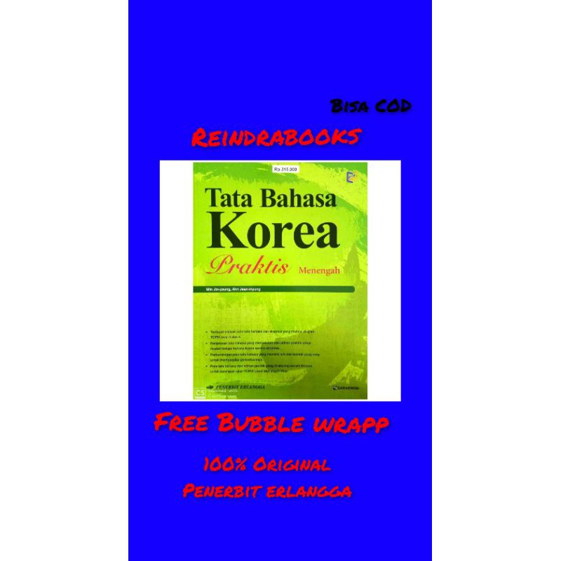 Tata Bahasa KOREA Praktis Menengah ( Original )