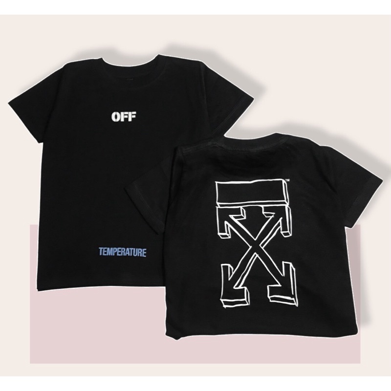 Off white anak baju anak pakaian anak kaos anak murah kualitas premium