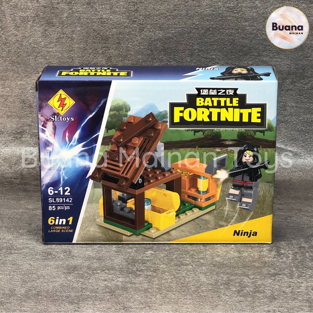 BRICKS FORTNITE KARAKTER GAME MINI FIGURES BRICK MAINAN EDUKASI ANAK BUILD CREATOR 89142