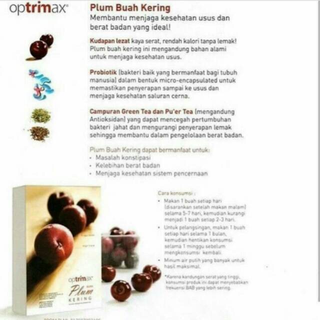 

Buah Plum LANGSING TANPA DIET