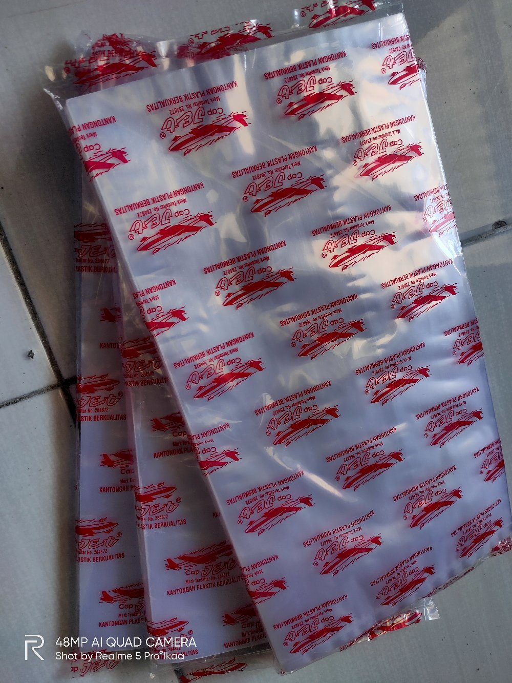 Plastik Pp Cap Jet 0.03x15x27 ( Ukuran 1kg)