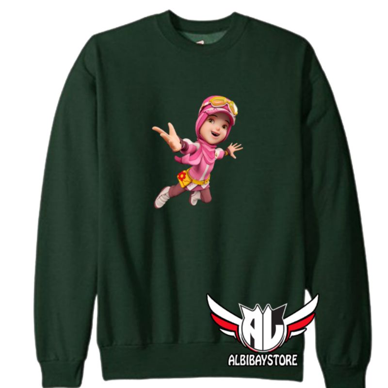 Sweater anak perempuan BOBOIBOY YAYA