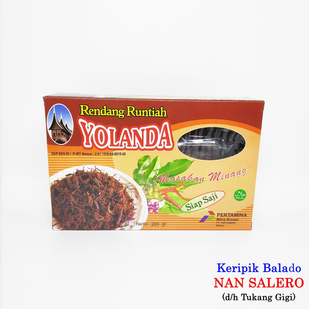 

Rendang Suir / Runtiah Yolanda