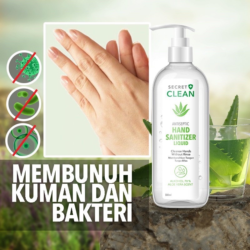 Hand sanitizer 500ml secret clean