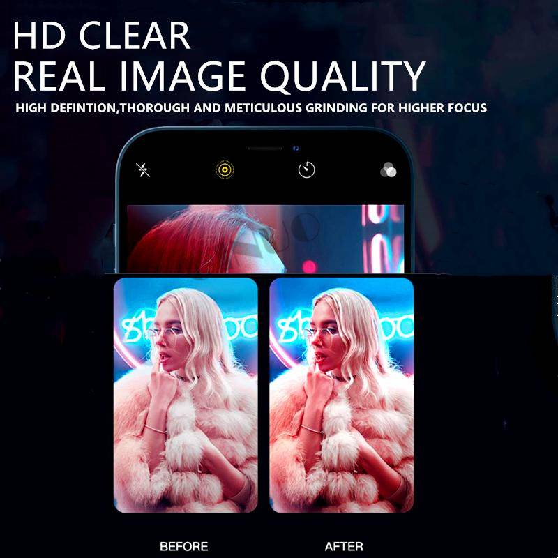 Pelindung Layar Tempered Glass HD 3D Transparan Ultra Tipis Untuk iPhone 12 Pro Max Mini