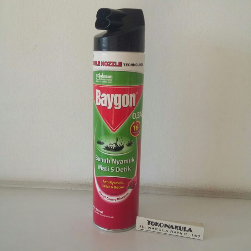 Baygon Aerosol Baygon Semprot Cherry Blossom 600 ml