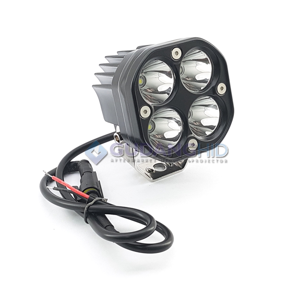 Lampu Tembak Sorot LED Cree 40W CWL 4 Mata LED Cree XML Super Terang