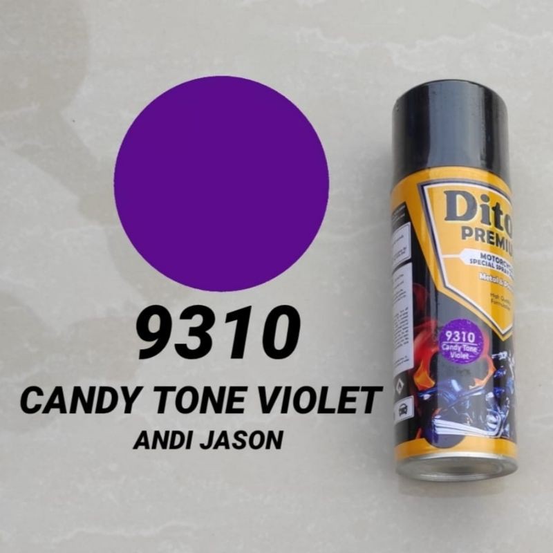 DITON PREMIUM CAT SEMPROT TAHAN BENSIN 400CC 9310 CANDY TONE VIOLET