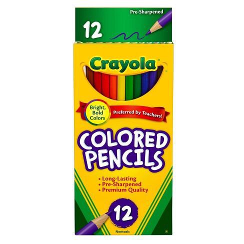 

Crayola Colored Pencils 12pcs Bright Bold Colors NonToxic