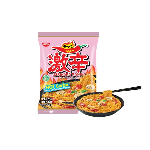 

Nissin Gekikara Ramen Goreng HOT Carbonara 120gr
