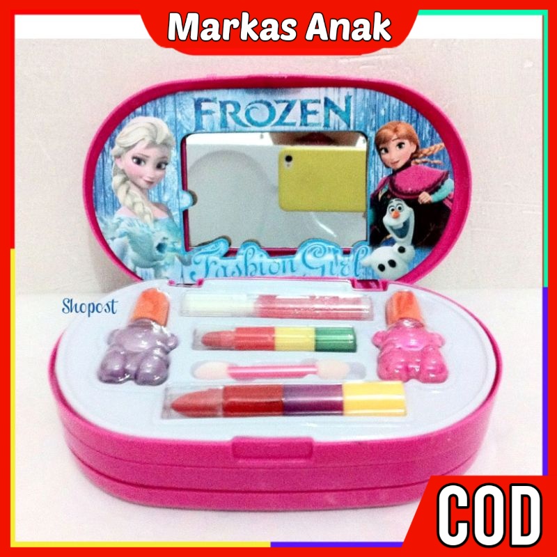 Mainan Anak Anak Umur 3 4 5 6 Tahun Rumah Alatke upkeUp mekap Dandan Dandanan salon salonan Kosmetik