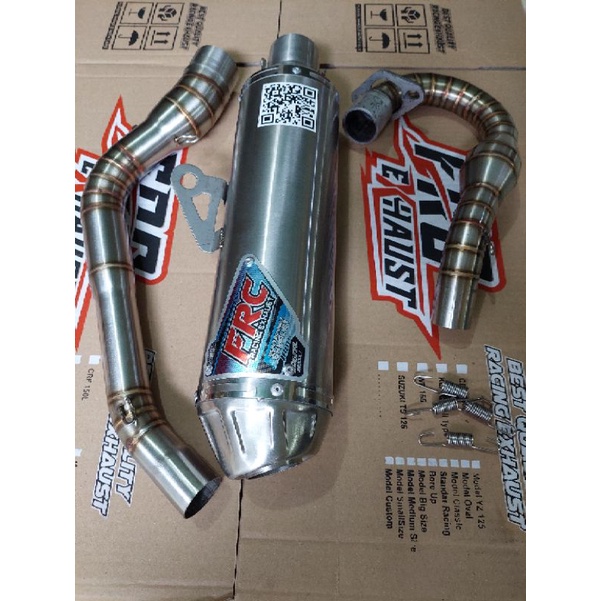 Knalpot KlX Mesin GL Vintage.knalpot  Tiger Trail KLX 150. CRF 150.