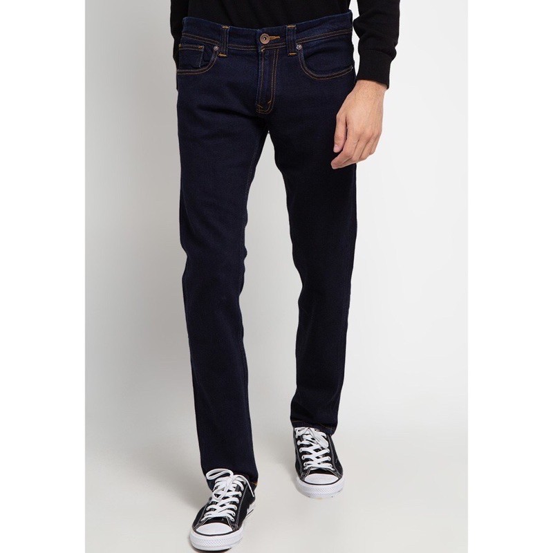 Celana Lois Jeans Original Selvedge SVS008A Slimfit Stretch