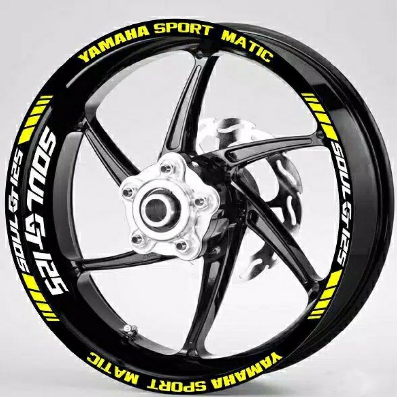 stiker velg mio SOUL GT 125