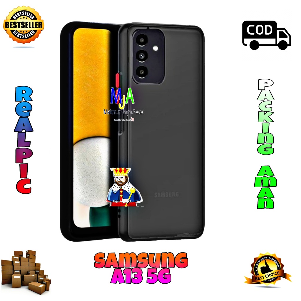 SOFTCASE SAMSUNG GALAXY A13 4G - CASE MATTE FULL COLOUR MY CHOICE BUMPER CASE PELINDUNG KAMERA