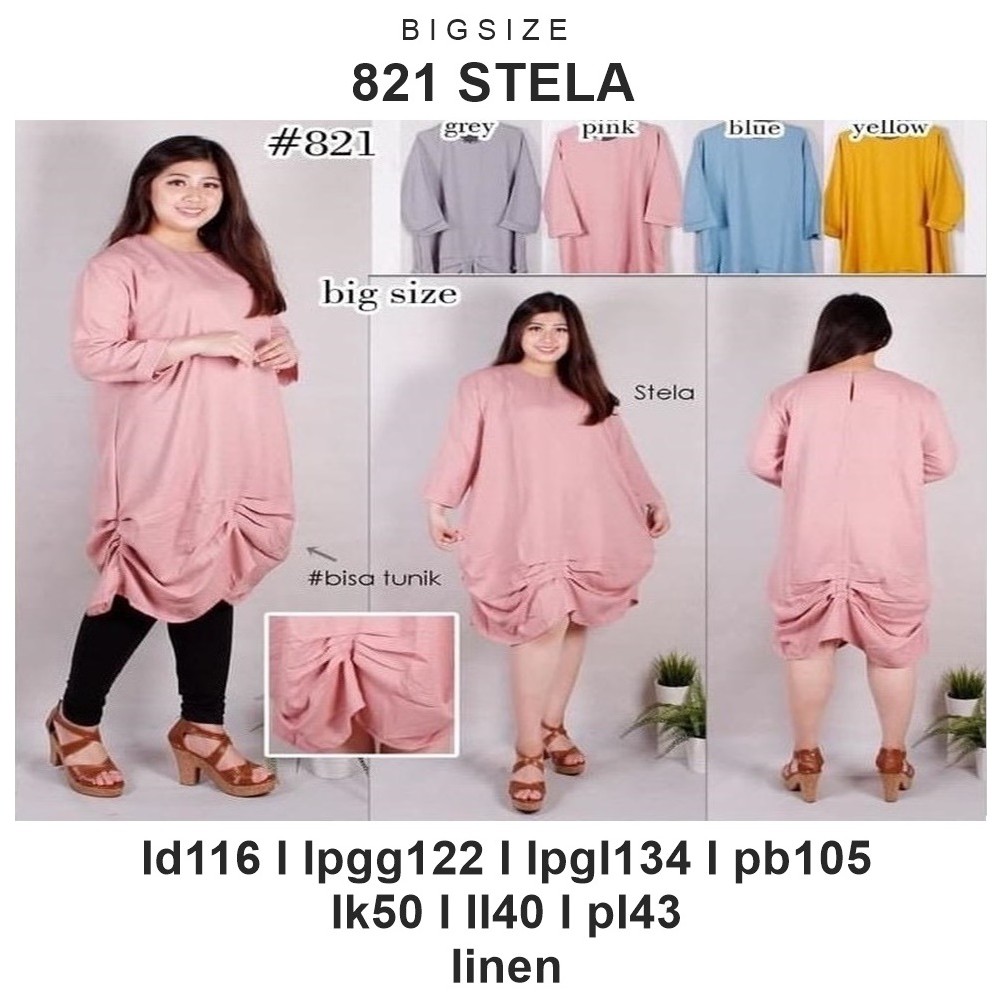 821 TUNIK JUMBO LD 116 BIGSIZE