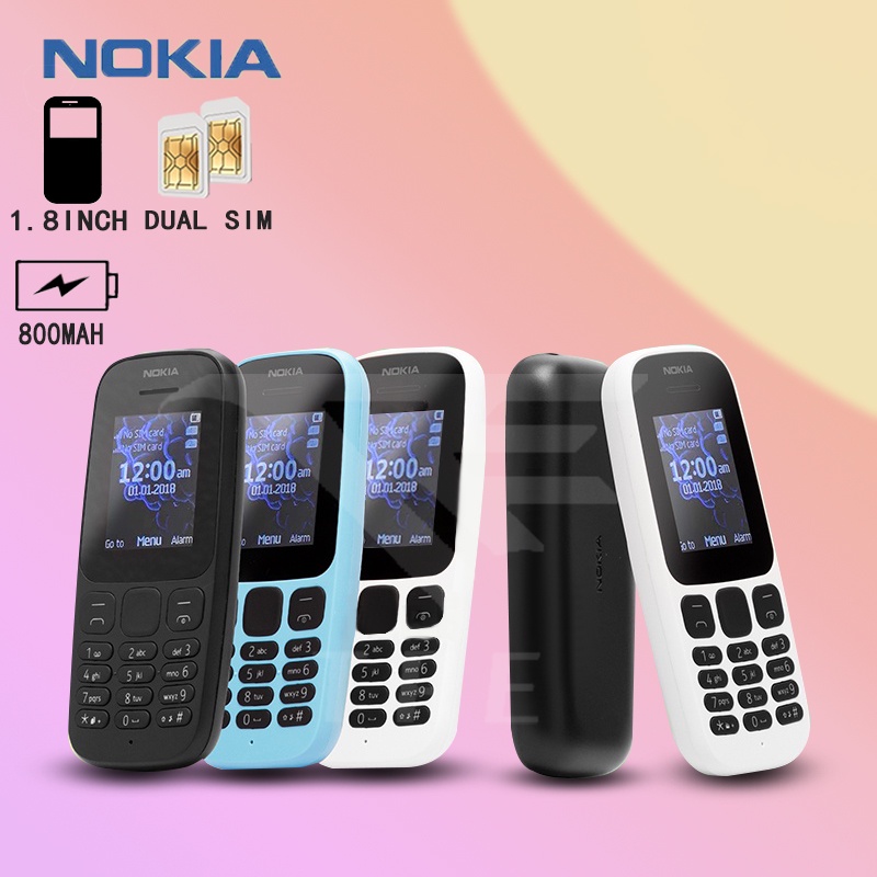 TRE HP NOKIA 105 JADUL DUAL SIM NEW