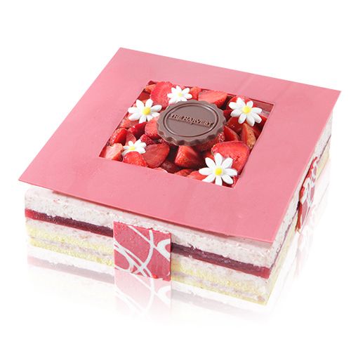 

BIRTHDAY CAKE STRAWBERRY CHEESECAKE OAT 20x20 / KUE ULANG TAHUN / BOLU ULANG TAUN THE HARVEST OLEH-OLEH BANDUNG