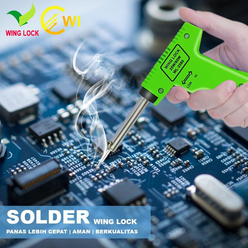 Solder Tembak 25w/80w Wing Lock / Solder Pistol 25-85 Watt WL-2580