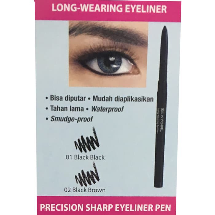 SilkyGirl Long-Wearing Eyeliner