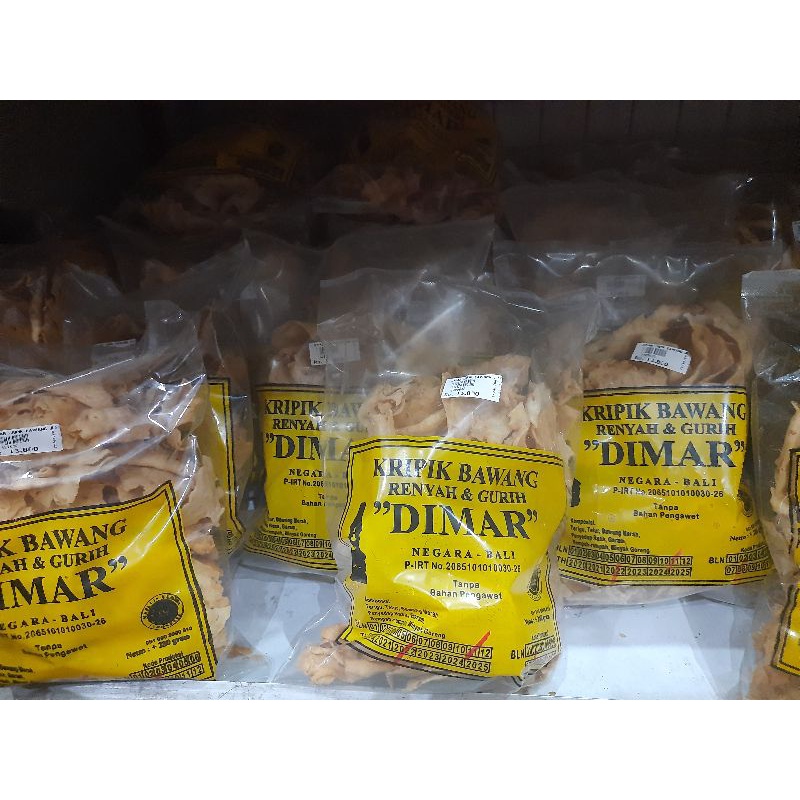 

kripik bawang 280gram jumbo oleh oleh khas bali dimar